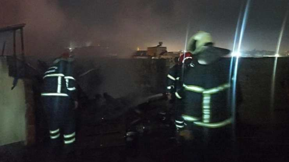 Eyyübiye’de Gece Yarısı Korkutan Yangın!